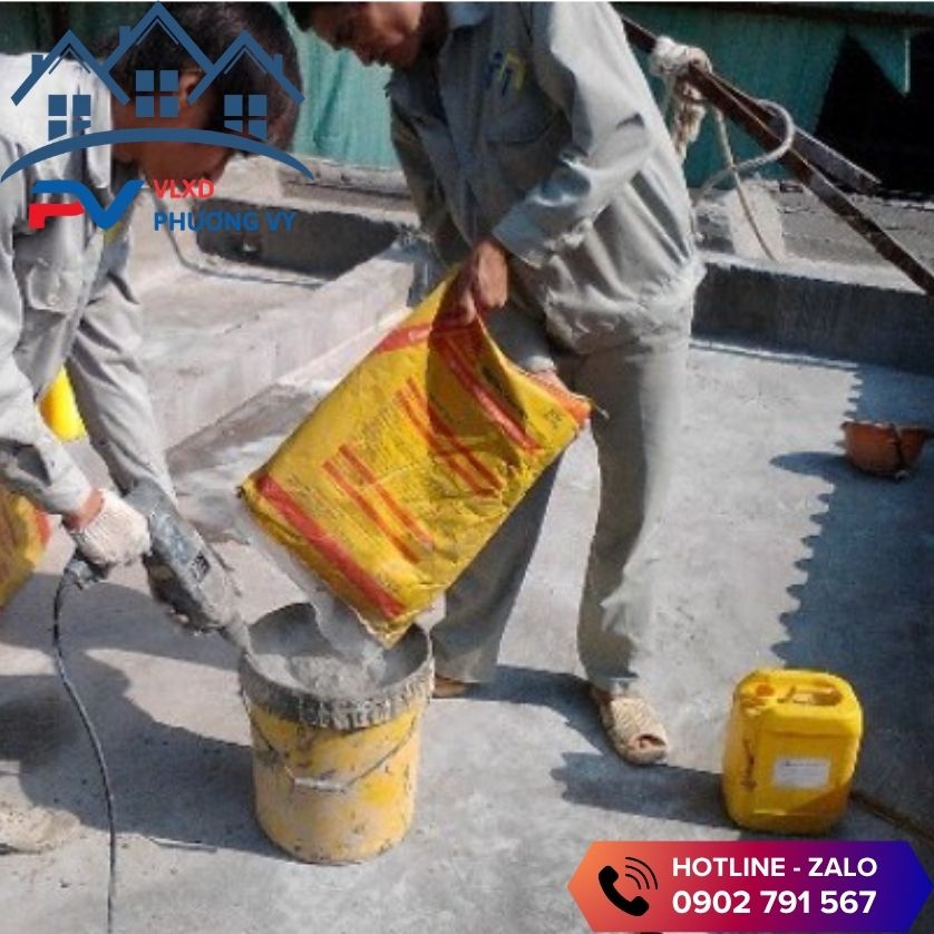 Cách sử dụng phụ giá chống thấm bê tông Cách sử dụng phụ giá chống thấm bê tông