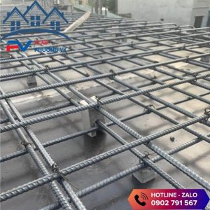 Con kê sàn 8cm dùng kê thép sàn lớp trên