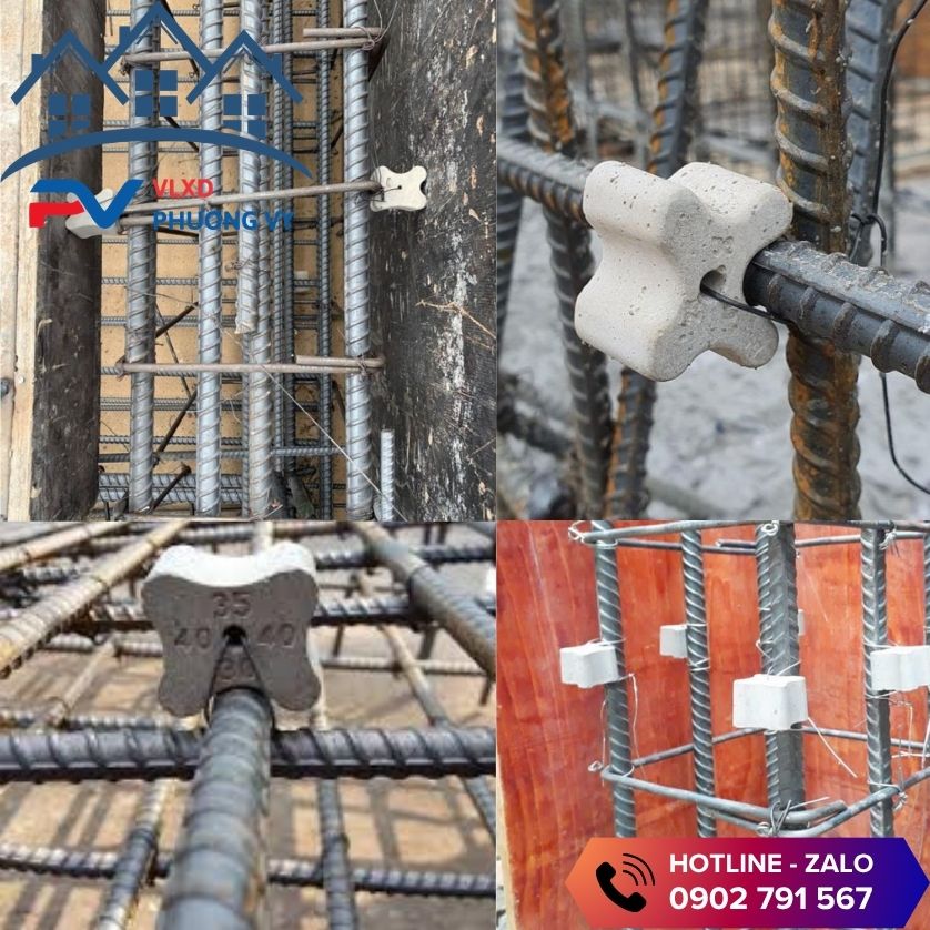 Cục kê đa năng được dùng trong dầm móng cột vách