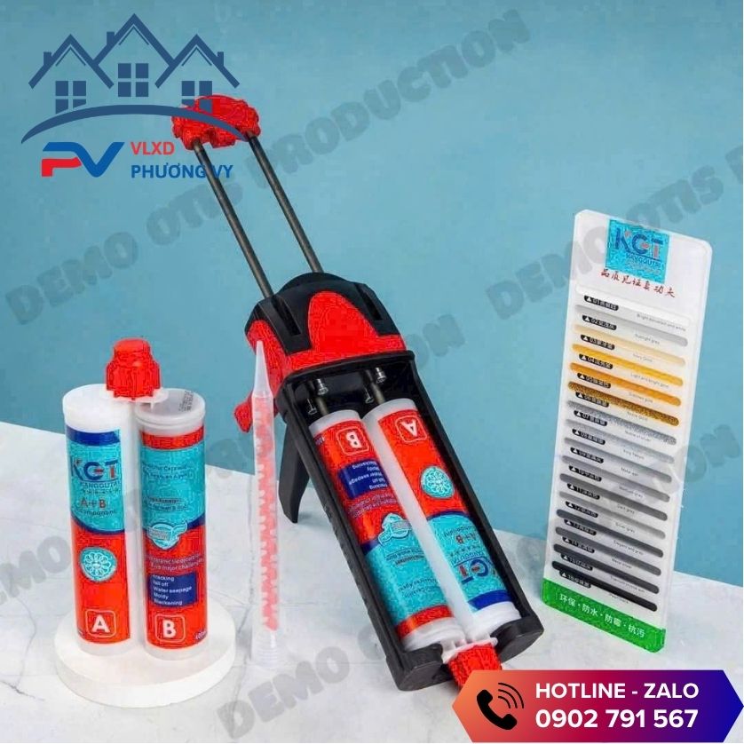 Keo chà ron 2 thành phần KGT Keo chà ron 2 thành phần KGT