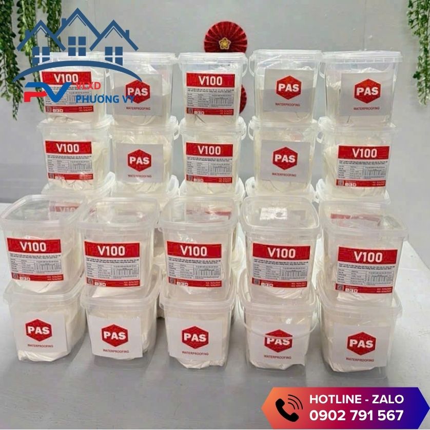 Phụ gia trộn vữa chống thấm tại Phương Vy