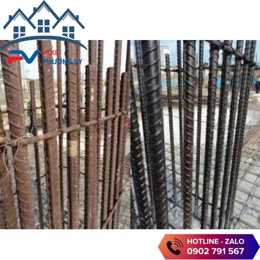 Cận cảnh sắt thép sau khi được tẩy gỉ