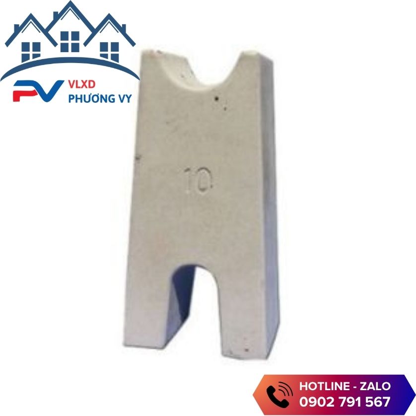 Con kê bê tông H10 tại kho vật tư phụ Phương Vy Con kê bê tông H10 tại kho vật tư phụ Phương Vy
